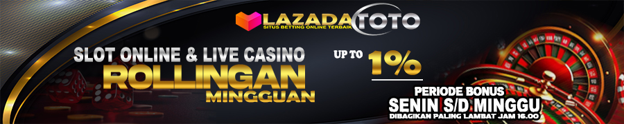 BONUS ROLLINGAN UP TO 1% (SLOT ONLINE & LIVE CASINO)